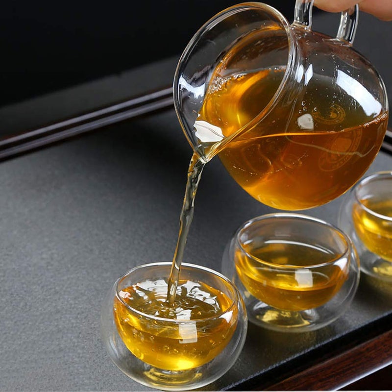 Mozentea Glass Gong Dao Bei, Milk Pitcher/Cha Hai For Chinese Gong Kung Fu Tea Fairness Cup Sharing Pitcher G-D-B1(8.1 oz / 240 ml) - Image 4